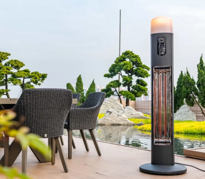 Terrasverwarming D. De Poorter BV Veurne DIANA